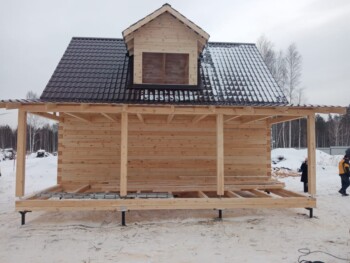  Строительство домов из бруса